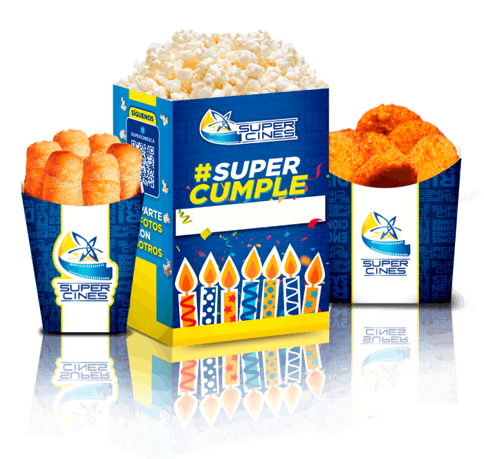 Paquete de Palomitas Cumpleaños